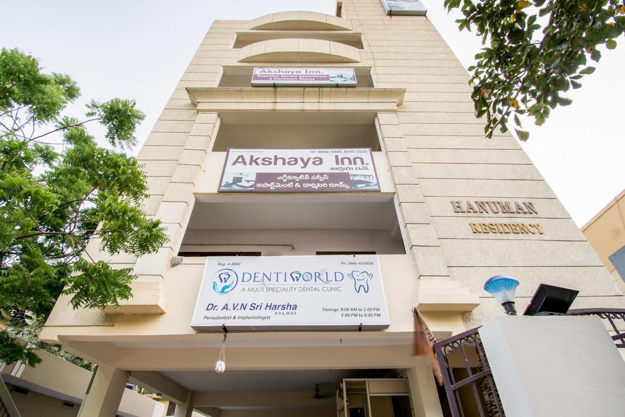Oyo Akshaya Inn Vijayawāda エクステリア 写真